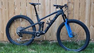 Trek Top Fuel 99 XX  3 Min Bike Check  SRAM Transmission Kovee Pro [upl. by Kilam]