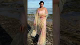 Modern and attractive Saree look ideas for girls modern attractive saree look allinone [upl. by Lahpos283]