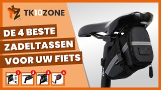 De 4 beste fietszadeltassen voor uw fiets [upl. by Sokem701]