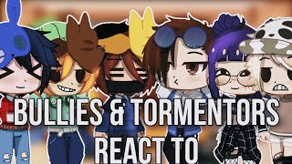 💫FNAF tormentors and Michael bullies react to Afton Family💫ENGRUS [upl. by Keever746]