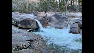 Franconia Falls from Lincoln Woods Trail [upl. by Atipul]