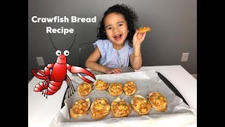 CRAWFISH BREAD RECIPE Super yummy and EASY [upl. by Gelasius]