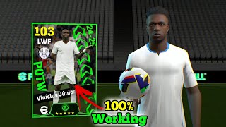 100 Working Trick To Get Vinicius Junior From Potw Worldwide Nov 14 24 Pack  eFootball 2025 [upl. by Roee]