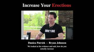 Bryan Johnson  DONT DIE  Increase Erections shorts [upl. by Artied]