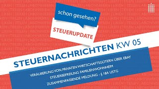 Steuernachrichten  Update 052021  Kostenlos amp schnell informiert [upl. by Nal]