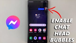 How To Enable Chat Heads Bubbles On Facebook Messenger [upl. by Loria]