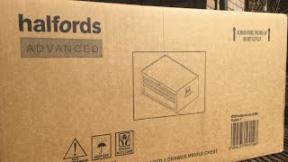 Halfords Advanced Tool Chest Unboxing I may need some help [upl. by Acimahs590]