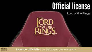 Apollon Collector Lord of the Rings Iconic the officially licensed highend gaming chair [upl. by Coward]