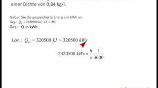 Kraftstoffverbrauch und spezifischer Heizwert [upl. by Jandel]