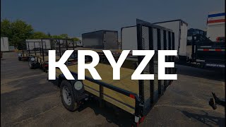 7x12 SureTrac Tube Top Utility Trailer Kryze [upl. by Borer]