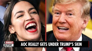 AOC Really Gets Under Trumps Skin [upl. by Giacopo]