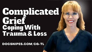 Complicated Grief Healing  Coping with Trauma and Loss [upl. by Ominorej]