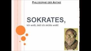 Sokrates ich weiß daß ich nichts weiß [upl. by Nosnaj]