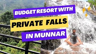 Budget resort  Private water falls  family  Munnar [upl. by Merchant]