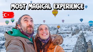 Hot Air Balloon ride in Cappadocia  Most magical experience EVER [upl. by Azaleah560]