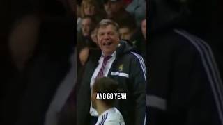 Sam Allardyce is world class at day offs football shorts soccer [upl. by Aleris]