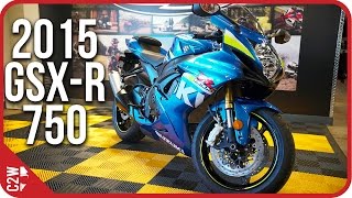 2015 Suzuki GSXR 750  First Ride 4k [upl. by Natika111]