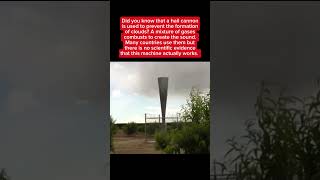 How does a Hail Cannon Work engineering technology weather didyouknow [upl. by Apple]