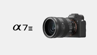 Product Feature  Alpha 7 III  Sony  α [upl. by Bohlin]