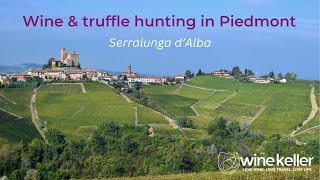 Discovering Barolo wine and truffle hunting in the medieval Barolo village of Serralunga dAlba [upl. by Renaxela]