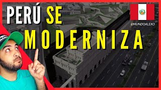 PERÚ se MODERNIZA Centro de Lima Proyecto Bicentenario [upl. by Millman]