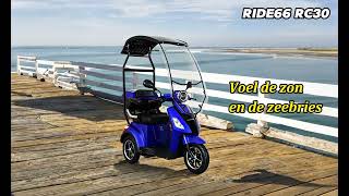 Ride66 RC30 Elektrische scooter voor senioren httpswwwbikehellocomnlproductride66rc30 [upl. by Sari]