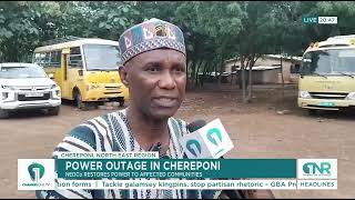 NEDCo Successfully Restores Power to Chereponi Communities After Outage [upl. by Melone373]