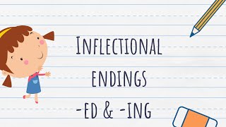 Inflectional Ending ed and ing  More grammar rules  Lesson [upl. by Goto591]