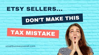 1099K Threshold Changes Online Sellers Dont Make this Tax Mistake [upl. by Gievlos]