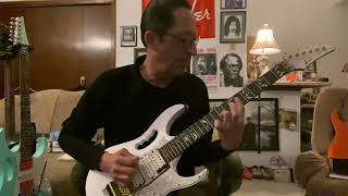 Keeley Halo and Ibanez Jem using expression pedal improvisation [upl. by Aikrehs]