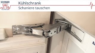 Kühlschrank  Scharniere tauschen [upl. by Bobina]