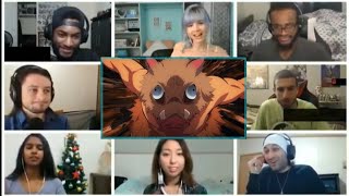 Reaction Mashup  Demon Slayer Ep 12 [upl. by Yenruoj]