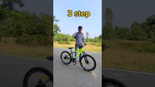 How to stoppie in cycle tutorial 14 second 🚴😱  shorts cyclestunt wheelie stunt video [upl. by Argela]