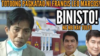 FRANCIS LEO MARCOS BINISTO NG NBI KAY TULFO flm francisleomarcos marcos [upl. by Sheedy]