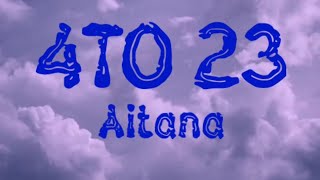 4TO 23  Aitana letra [upl. by Assadah]