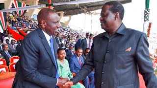 LIVE President Ruto Raila Odinga Azimio amp Kenya Kwanza leaders in Homa Bay [upl. by Sices]