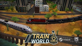 Trying to master the rails in Train World Ultimate Railway Adventure 🚂🛤️💨 [upl. by Piefer848]