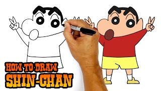 How to Draw ShinChan  Crayon ShinChan [upl. by Chas]