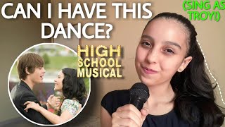 Can I Have This Dance Gabriellas Part Only  Karaoke  High School Musical [upl. by Remas143]