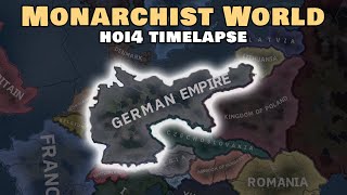 What if Monarchism Returned To Europe  HOI4 Timelapse [upl. by Eissoj453]