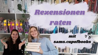 Rezensionen raten mit SamsCupofbooks 🥰📚RiasSoulWords [upl. by Alan]