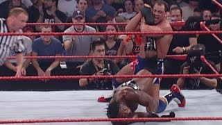 FULLLENGTH MATCH  Raw  Booker T vs Kurt Angle  World Heavyweight Championship [upl. by Yehudit]