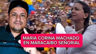 MARIA CORINA MACHADO EN MARACAIBO SEÑORIAL [upl. by Deina]