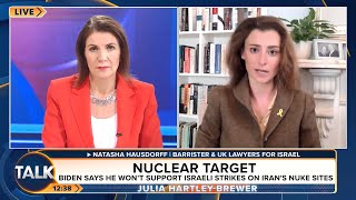 Natasha Hausdorff discusses Iran and Israel with Julia HartleyBrewer on Talk TV [upl. by Gerdy]