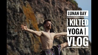 LUNAN BAY  KILTED YOGA  VLOG [upl. by Droffilc482]