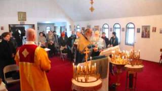 Kursk Icon visits St Stephens Church in Old Forge PA [upl. by Usanis82]