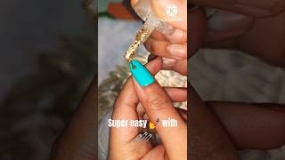 ✨💅Nailart Lifehacks with Safety Pin 🧷😻 shorts viralshorts trending nailart amritajha20 nails [upl. by Aksel]