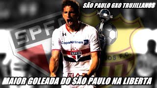 SÃO PAULO 6X0 TRUJILLANOS NARRAÇÃO DA ZUEIRA  LIBERTADORES 2016 [upl. by Atinrev]