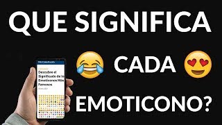 ¿Qué Significan los Emoticonos Más Famosos [upl. by Abraham]