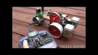 Radio Controlled Wilesco Steam Roller [upl. by Oirevlis]